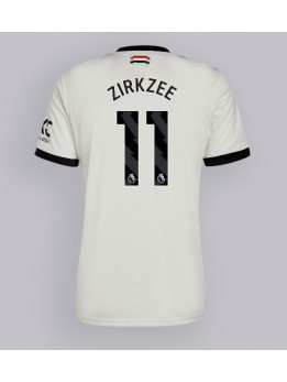 Manchester United Joshua Zirkzee #11 Ausweichtrikot 2024-25 Kurzarm